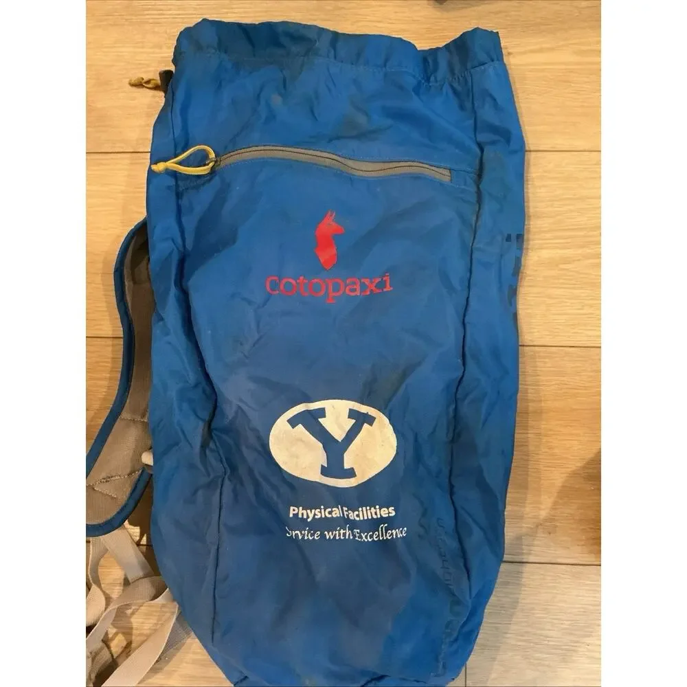 Cotopaxi Multi Top Drawstring Luzon 18L Del Dia Hiking Backpack BYU Logo